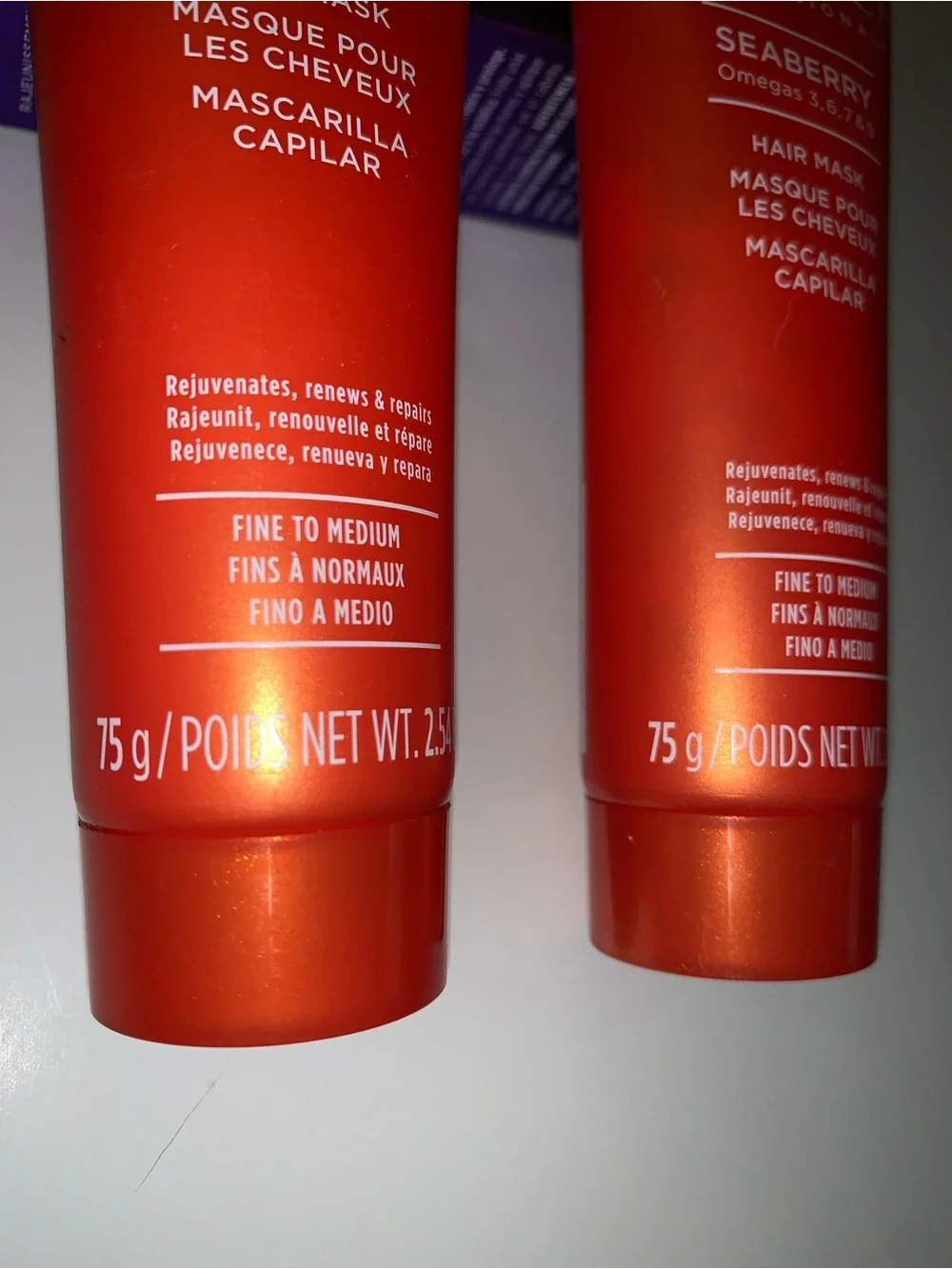 2 x Obliphica Professional Seaberry Hair Mask Deep Conditioning Hydrating 2.64oz